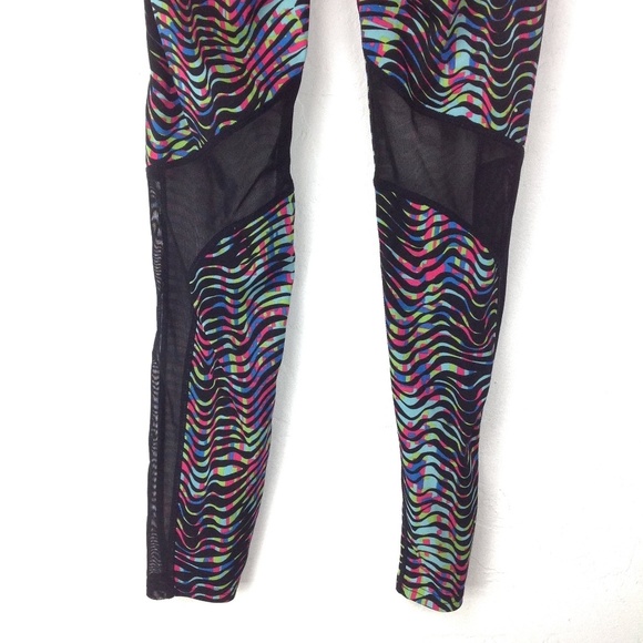 Psychedelic pop fit athleisure leggings - Picture 3 of 7